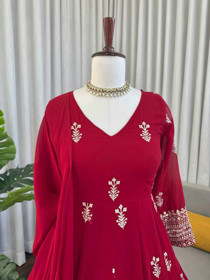 pehraavi Step into effortless charm with our exclusive 3-piece set – crafted for comfort, stitched with grace.