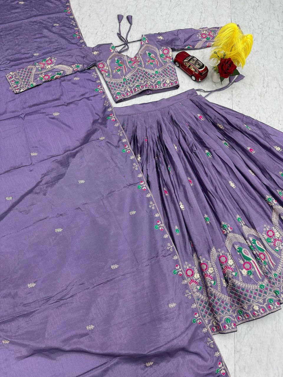 Pehraavi New Festival Lehenga Choli Dupatta Set
