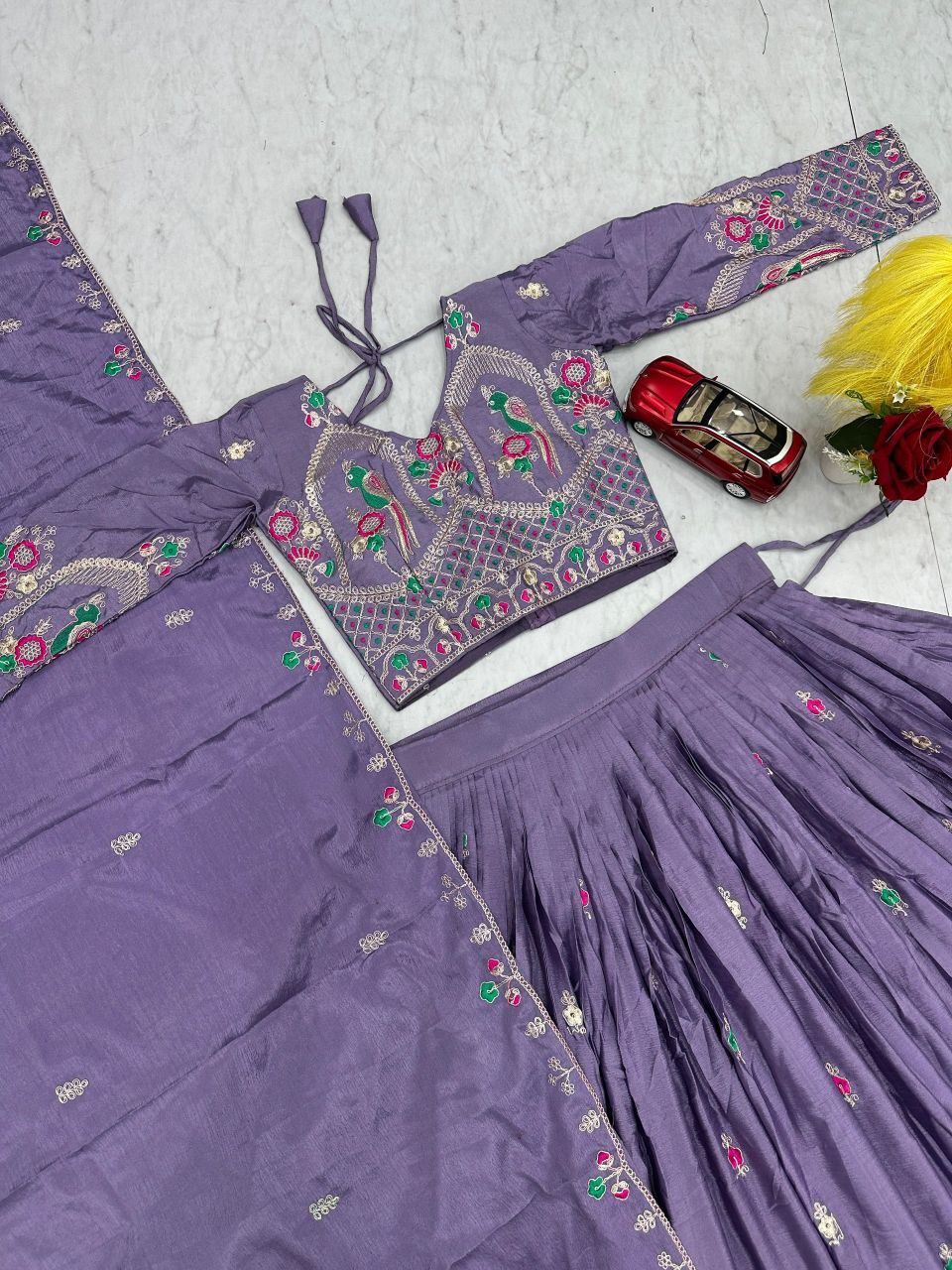 Pehraavi New Festival Lehenga Choli Dupatta Set