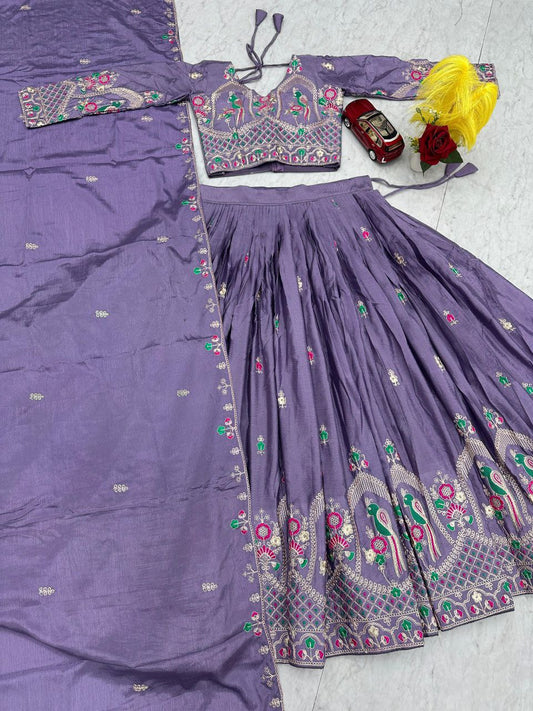 Pehraavi New Festival Lehenga Choli Dupatta Set